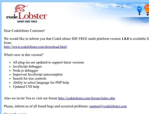 Code lobster